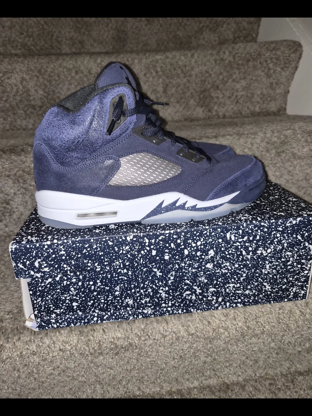 Jordan 5 Retro Mens  - Midnight Navy